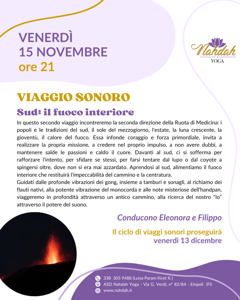 Sud: il fuoco interiore. Viaggio sonoro