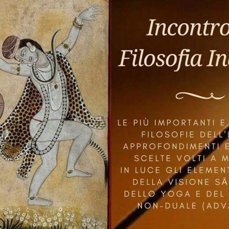 23 Ottobre 2018 Incontro di Filosofia Indiana