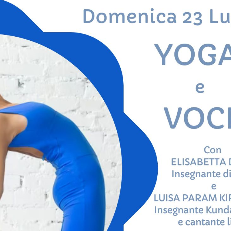 Yoga e Voce: domenica 23 luglio ore 9.30